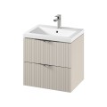 Szafka z umywalką Cersanit Tirso 60cm kaszmir mat S801-541