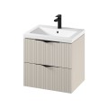 Szafka z umywalką Cersanit Tirso 60cm kaszmir mat S801-541
