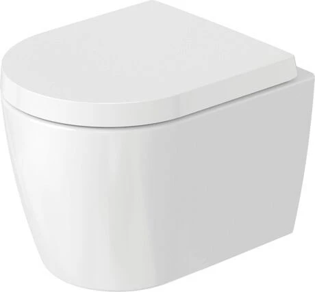 Krótka miska WC Duravit Me by Starck Rimless 48cm Zestaw 453009AAA1