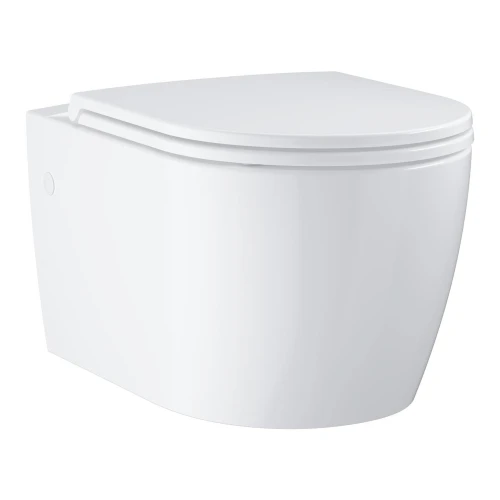 Miska WC Grohe Bau Ceramika + deska sedesowa wolnoopadająca 103860SH00