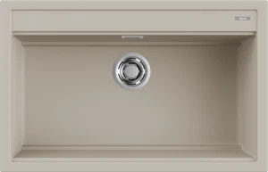Elleci Best 130 zlewozmywak kuchenny 79x51cm, Keratek kolor szampański (K95 Champagne) LKB13095