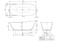 Wanna Villeroy Boch Theano 170x75cm Curved Edition UBQ170ANH7F200V-01