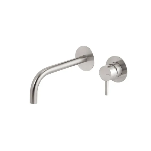 Vema Tiber Steel bateria umywalkowa podtynkowa korek klik-klak stal nierdzewna V17050/K
