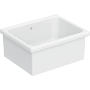 Geberit Publica Ruscello Umywalka 50x40cm, wielofunkcyjna z przelewem kolor biały połysk 500.894.00.1