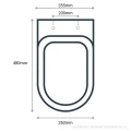 Miska WC Roca Gap Round Compacto 48 cm Rimless A3460NB000
