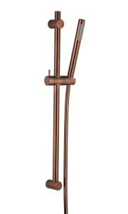 Kfa Moza Brushed Rose Gold zestaw natryskowy przesuwny, kolor miedź szczotkowana 841-363-34