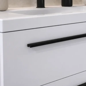 Elita Kwadro Plus uchwyt 80 cm, kolor czarny mat 168428