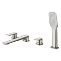 Vedo Aletta Argento Bateria wannowa 4-otworowa, kolor nikiel szczotkowany VBA5040/SN
