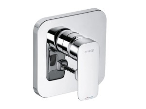 KLUDI PURE&STYLE Podtynkowa bateria wannowo-natryskowa, element zewnętrzny, chrom 404190575