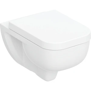 Geberit Selnova Zestaw miska WC Selnova Square TurboFlush, z deską sedesową wolnoopadającą, kolor biały 503.154.00.1