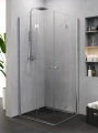 Kabina kwadratowa drzwi składane wahadłowe 90x90cm New Trendy Superia K-0589