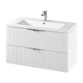 Szafka z umywalką Cersanit Tirso 100cm biały mat S801-542