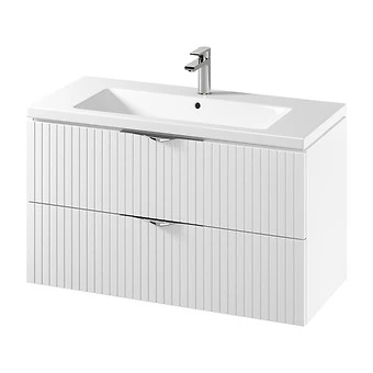 Szafka z umywalką Cersanit Tirso 100cm biały mat S801-542