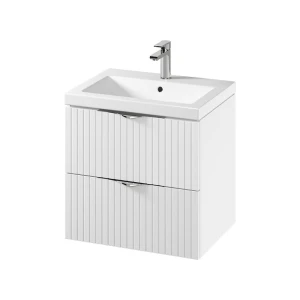 Cersanit Tirso szafka z umywalką 60cm , kolor biały mat S801-545