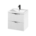 Szafka z umywalką Cersanit Tirso 60cm biały mat S801-545