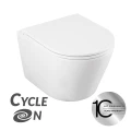 Miska WC bez rantu spłukiwanie wirowe Laveo Nida 48,5cm VMN_609S