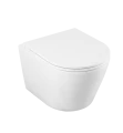 Miska WC bez rantu spłukiwanie wirowe Laveo Nida 48,5cm VMN_609S