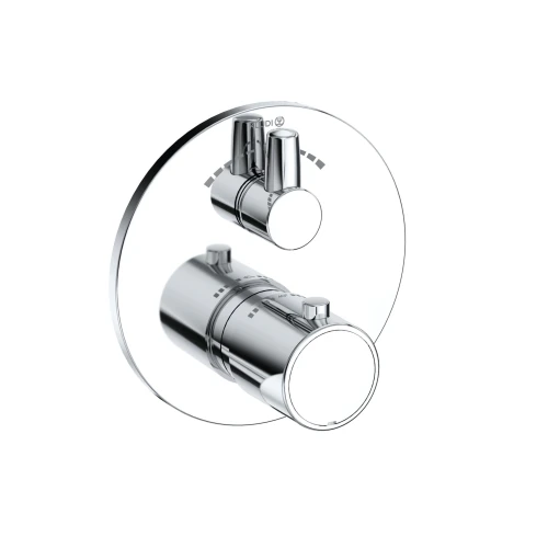 Bateria podtynkowa z termostatem Kludi chrom 388100545 -
