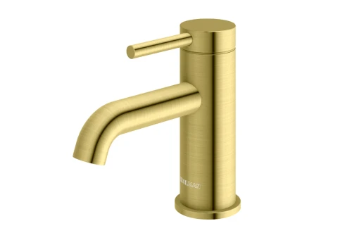 Kohlman Axel Brushed Gold bateria umywalkowa kolor złoty szczotkowany QB100AGDB
