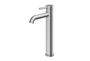 Kohlman Axel Brushed Nickel bateria umywalkowa nablatowa, kolor nikiel szczotkowany QB170ABN