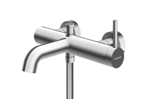 Kohlman Axel Brushed Nickiel bateria wannowo-prysznicowa, kolor szczotkowany nikiel szczotkowany QW110ABN