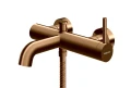 Kohlman Axel Brushed Copper bateria wannowo-prysznicowa, kolor szczotkowana miedź QW110ABC