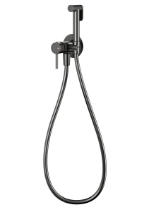 KFA Armatura Moza Gun Metal Grey  bateria bidetowa podtynkowa, kolor PVD grafit 5039-512-61
