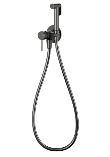 KFA Armatura Moza Gun Metal Grey bateria bidetowa podtynkowa, kolor PVD grafit 5039-512-61