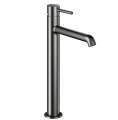 KFA Armatura Moza Mini Gun Metal Grey bateria umywalkowa wysoka blatowa + korek, kolor PVD grafit 5032-632-61