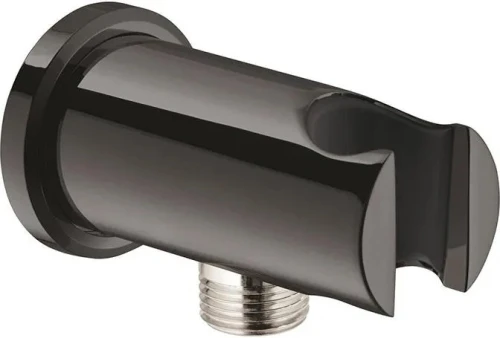 Grohe Rainshower przyłącze kątowe z uchytem, kolor grafit (hard graphite) 26658A00