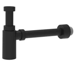 Sanit półsyfon umywalkowy ozdobny G 1 1/4"x32, kolor czarny mat VS31020C560000