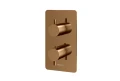 Kohlman Axel Copper Brushed bateria wannowa termostatyczna kolor miedź szczotkowana QW432ABC