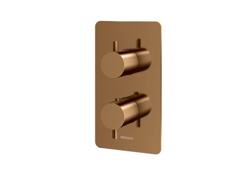 Kohlman Axel Copper Brushed bateria wannowa termostatyczna kolor miedź szczotkowana QW432ABC