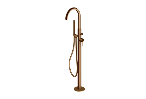 Kohlman Axel Copper Brushed bateria wannowa wolnostojąca kolor miedź szczotkowana QF1165ABC