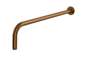 Kohlman Axel Brushed Copper ramię deszczownicy 44cm montaż ścienny kolor miedź szczotkowana WNEBC