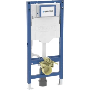 Geberit Duofix stelaż podtynkowy do wiszących misek WC, 112 cm, ze spłuczką podtynkową Sigma 12 cm i Power & Connect Box 111.900.00.6