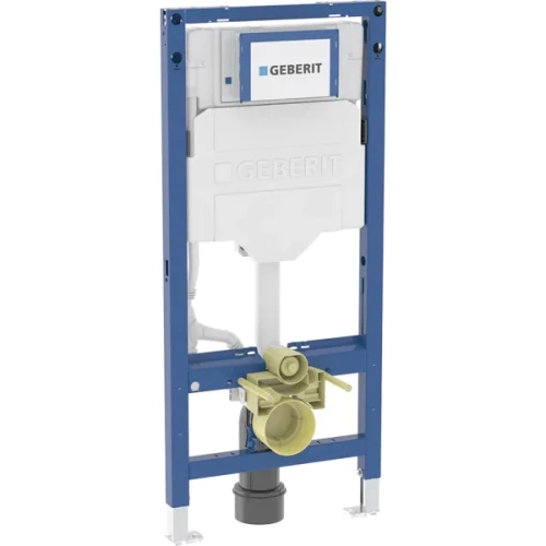 Geberit Duofix stelaż podtynkowy do wiszących misek WC, 112 cm, ze spłuczką podtynkową Sigma 12 cm i Power & Connect Box 111.900.00.6