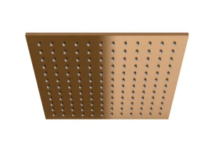 Kohlman Brushed Copper deszczownica kwadratowa kolor miedź szczotkowana 30 cm Q30EBC