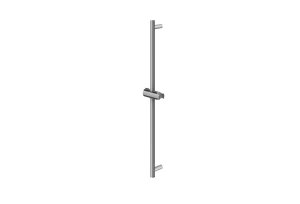 Kohlman Brushed Nickel reling prysznicowy kolor nikiel szczotkowana QW002ABN