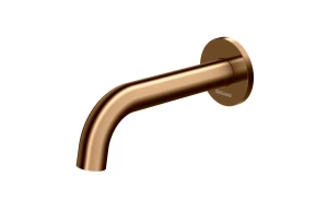 Kohlman wylewka ścienna 20 cm kolor miedź szczotkowana QW230ABC