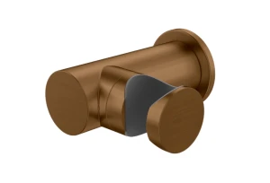 Kohlman Brushed Copper Uchwyt słuchawkowy, kolor miedź szczotkowana QW004EBC