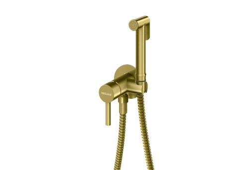 Kohlman Axel Brushed Gold bidetka, kolor złoty szczotkowany QW135AGDB