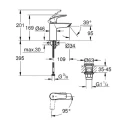 Grohe Eurosmart bateria umywalkowa jednootworowa 23924003