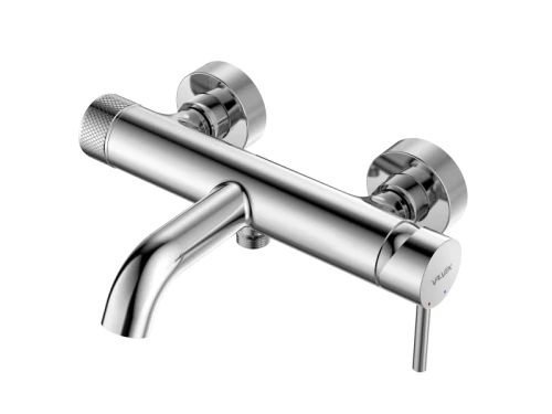 Valvex Cannoli bateria wannowa ścienna bez akcesoriów chrom 2424860-CHR