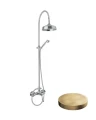 Prysznic Retro Giulini Giovanni Harmony Bronzo 9508S/1162 stare złoto