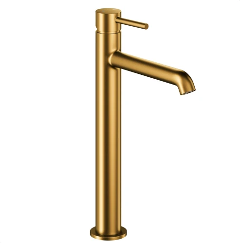 KFA Armatura Moza Mini Brushed Gold bateria umywalkowa wysoka blatowa, kolor złoty szczotkowana PVD 5032-632-31