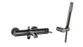 KFA Armatura Moza Gun Metal Grey bateria wannowa z natryskiem, kolor grafit szczotkowany 5034-520-61
