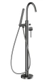 KFA Armatura Moza Gun Metal Grey bateria wannowa wolnostojąca kolor grafit szczotkowany 5035-510-61