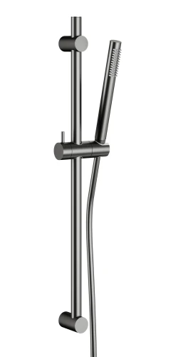 KFA Armatura Moza Gun Metal Grey zestaw natryskowy przesuwny, kolor grafit szczotkowany 841-363-61