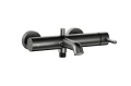 KFA Armatura Moza Gun Metal Grey bateria wannowa ścienna, kolor grafit szczotkowana 5034-020-61